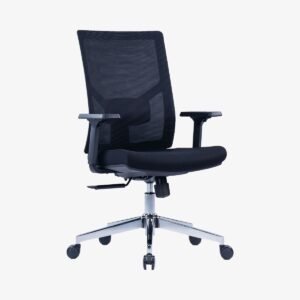 CH-226B Black Frame 07 Color: Black Frame Black Mesh Black Fabric Chair Size: L540*D490*Hs450(+10) *Ha670(+10)*Hb1030(+10) Packing: 720*330*620 1pc/ctn DESCRIPTION 1:Black glass fiber frame 2:Adjustable lumbar support 3:Adjustable armrest 4:Moulded foam 5:3 position lock mechanism 6:100#4 black gaslift 7:Chrome base 8: Nylon casters office chair in dubai UAE