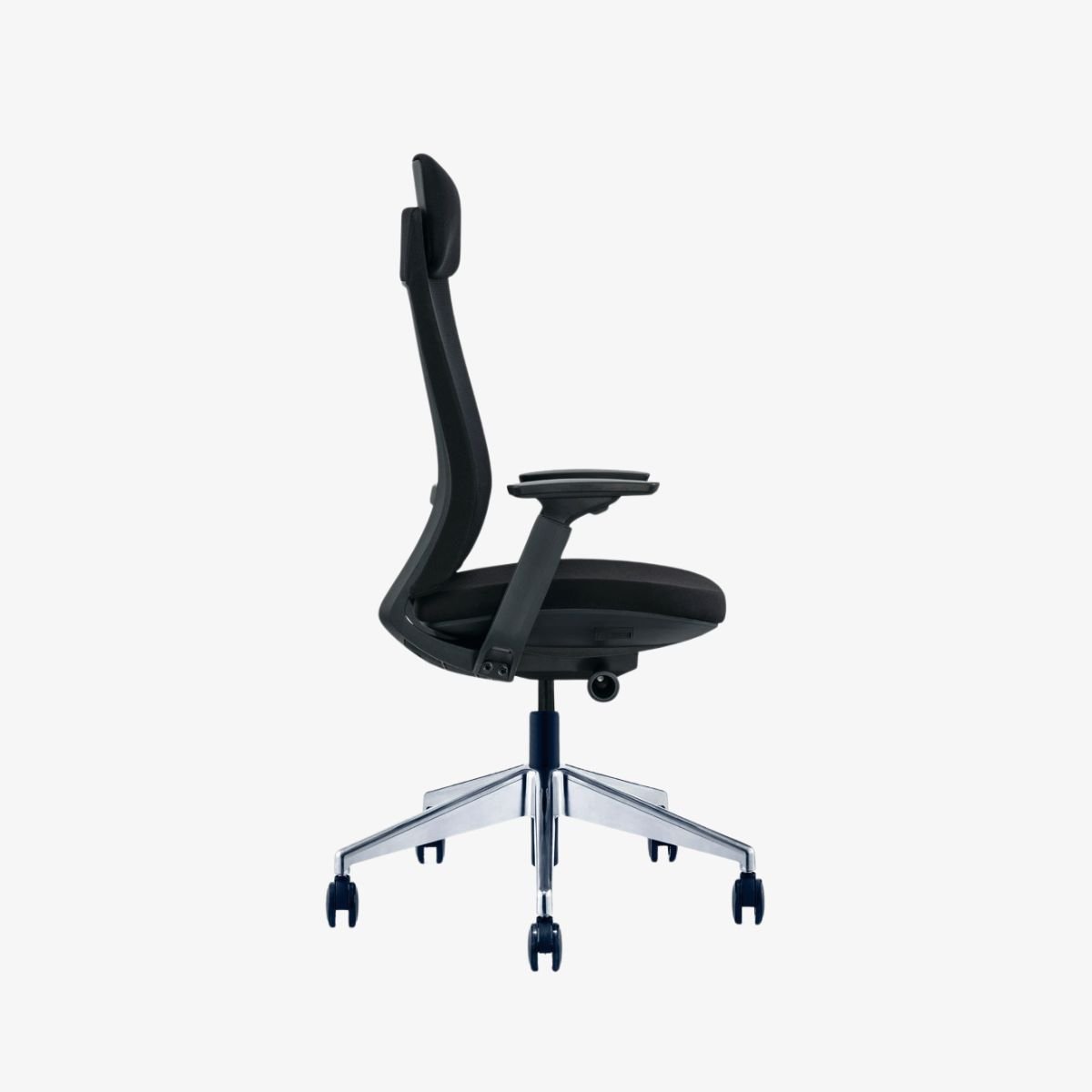 EVL-002A Color: black mesh back fabric seat Chair Size: L550*D500*Hs440(+10)*Ha630(+10)*Hb1160(+10)| Packing: 870*350*640 1pc/ctn OFFICE CHAIR IN DUBAI UAE